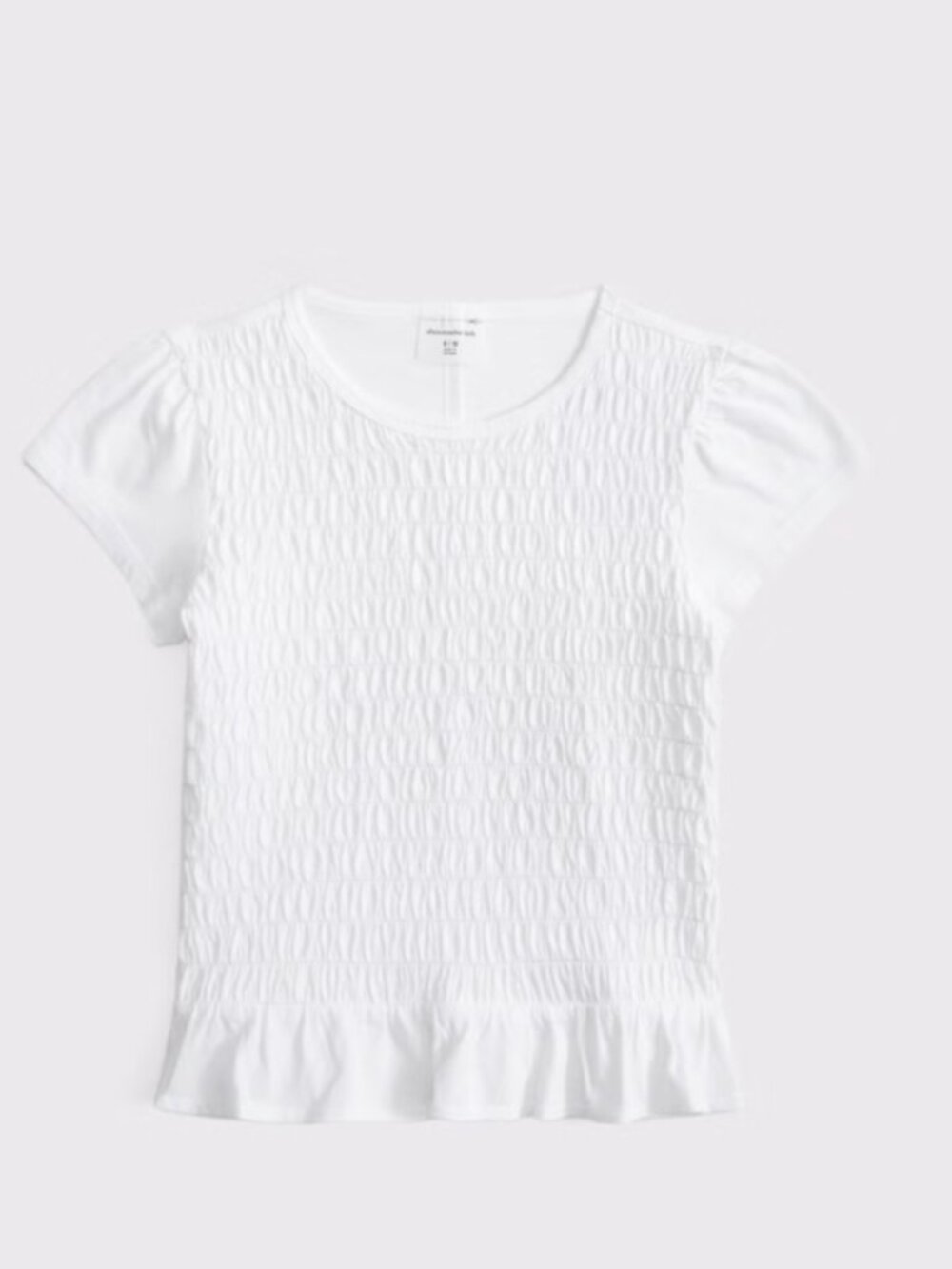 Abercrombie Girls Smocked Tee  5/6